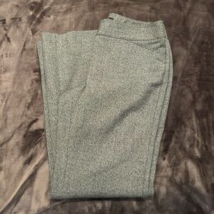 White House Black Market Women’s Grey Dress Pants Modern Boot Size 6 Regular